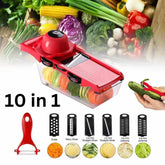10 in 1 Multifunction Vegetable Slicer Cutter