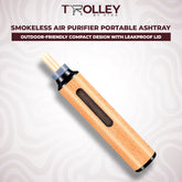 Portable Ashtray - Smokeless Air Purifier