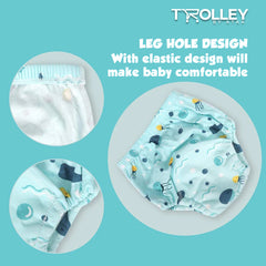 Baby Reusable Nappies | Bundle of 3 Reusable Nappies