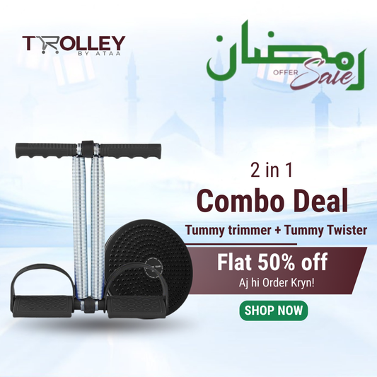 COMBO DEAL! TUMMY TRIMMER + TUMMY TWISTER