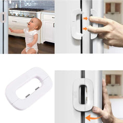 Buy 1 Get 1 FREE – Double Button Fridge & Cabinet Door Lock | Free Delivery
