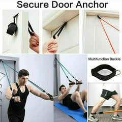 5-in-1 Portable Resistance Bands Set - Full Body Workout Kit