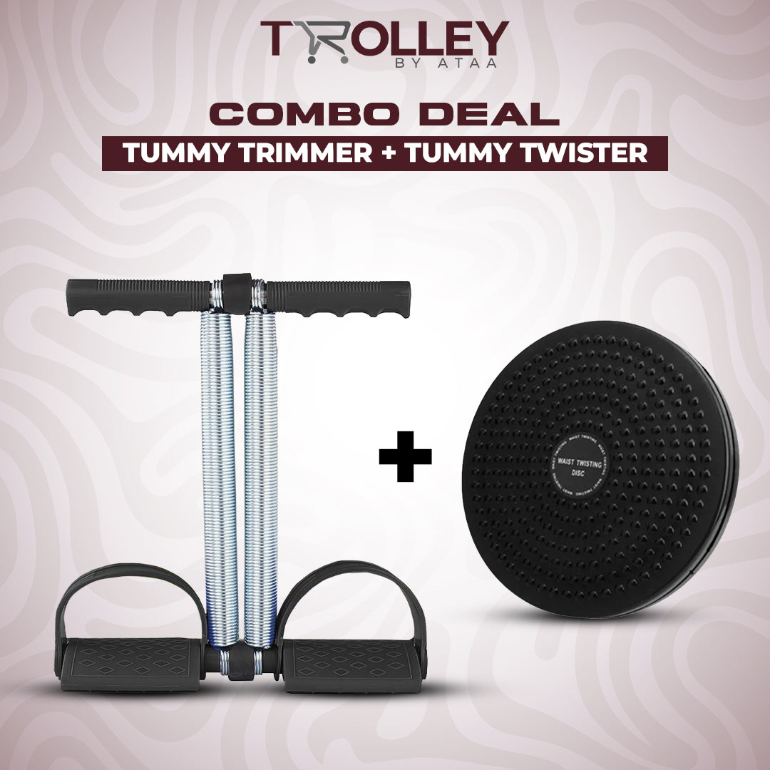 COMBO DEAL! TUMMY TRIMMER + TUMMY TWISTER