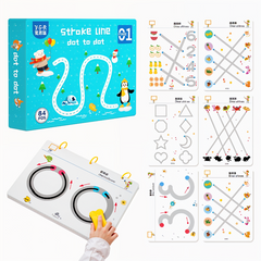 64 pages reusable Kids Educational Learning Tracing Book
