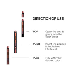 5 in 1 Lipstick Waterproof | Long Lasting